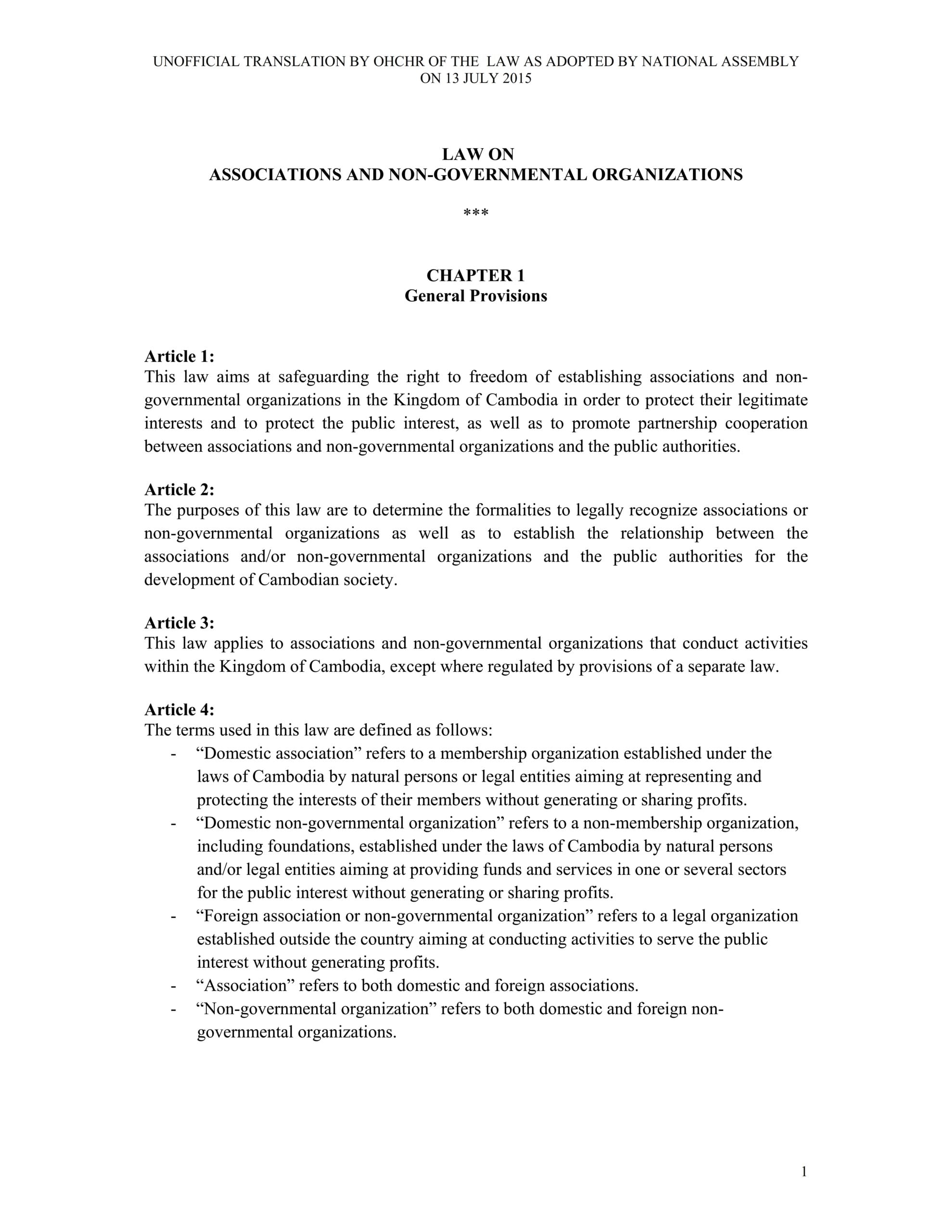 LAW ON ASSOCIATIONS ANYINGER MENTAL ORGANIZATIONS