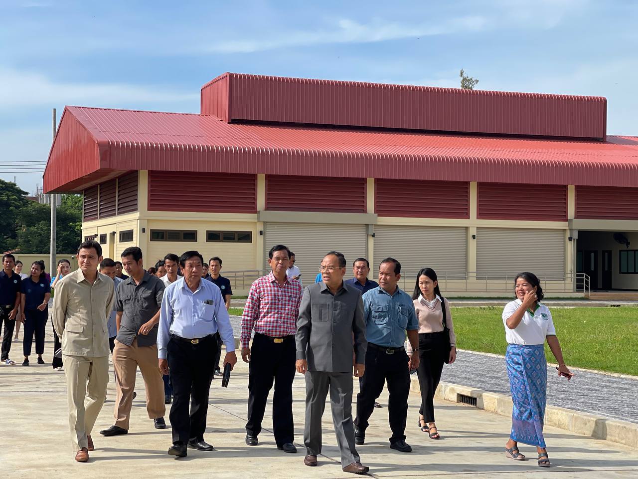 Ministry of Social Affairs Dignitary Lead Delegation in Inspection of Rehabilitation Center