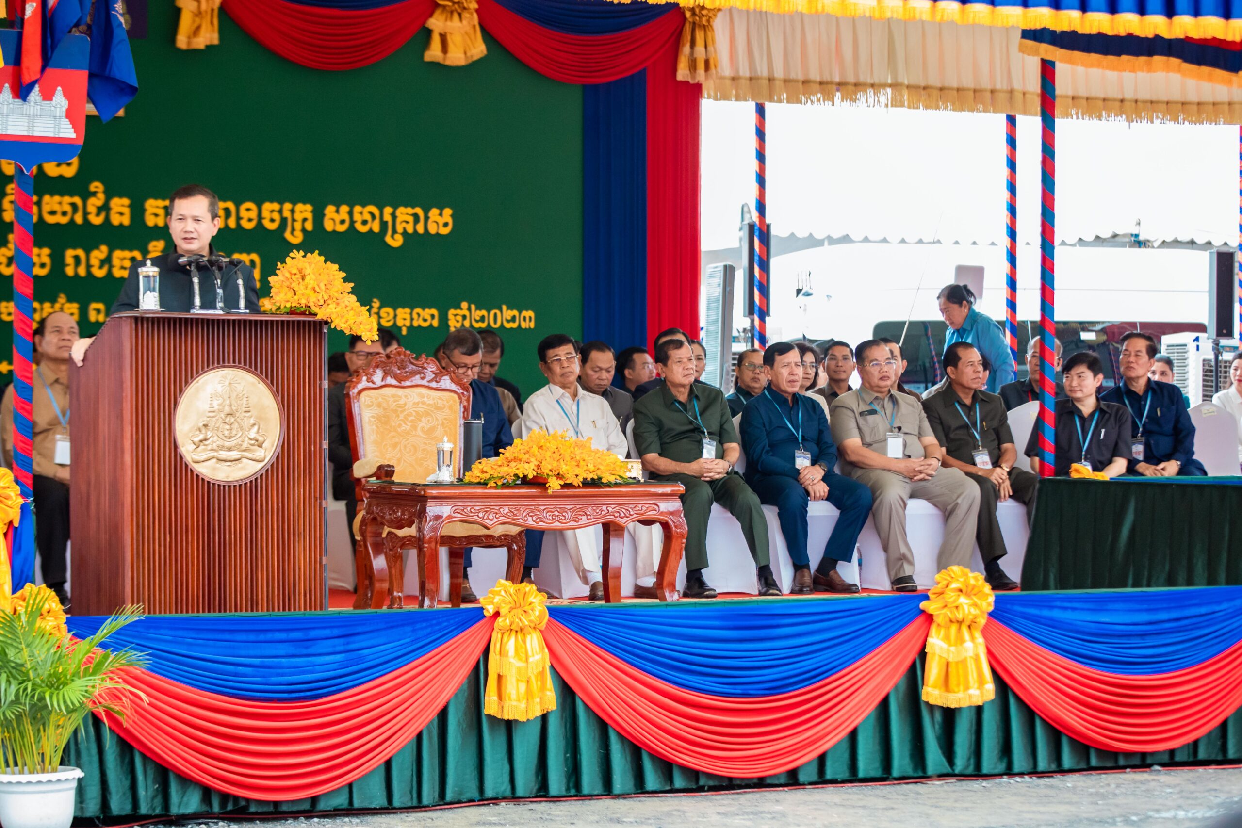 តំណាងរដ្ឋមន្ត្រីក្រសួងសង្គមកិច្ចចូលរួមក្នុងពិធីសំណេះសំណាលជាមួយកម្មករនិយោជិត នៅតាមរោងចក្រ សហគ្រាស នៅខណ្ឌដង្កោ និងខណ្ឌមានជ័យ