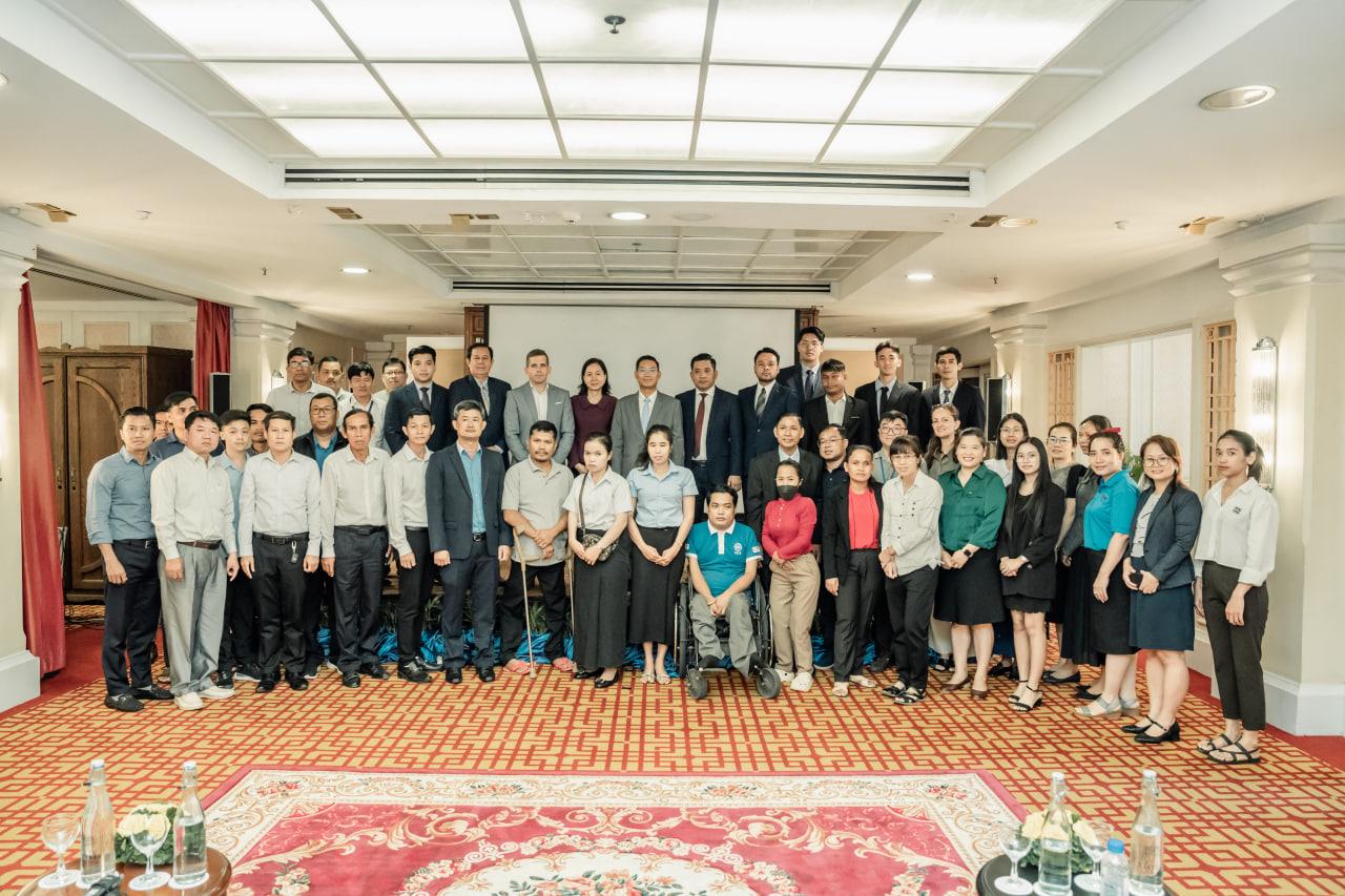 H.E Em Chan Makara Advocates for the Creation and Printing of Accessible Documents for People with Disabilities