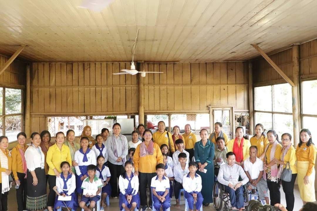 Cambodian Women For Peace and Development Kampong Chhnang Branch Extends Visit and Distributes Gifts to Orphans in Kampong Chhnang Orphanage