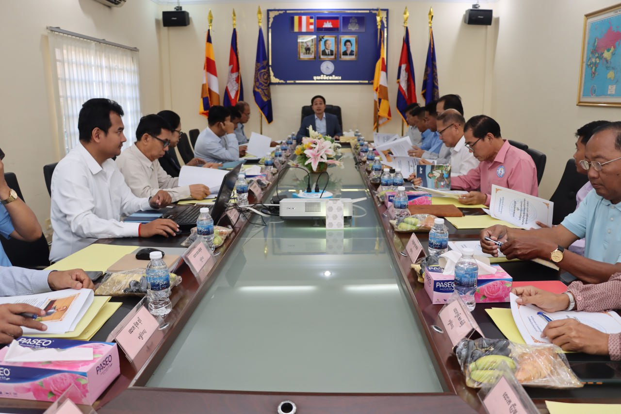 Delegates of the Royal Government Overseeing PWDs Foundation Chair Board Meeting