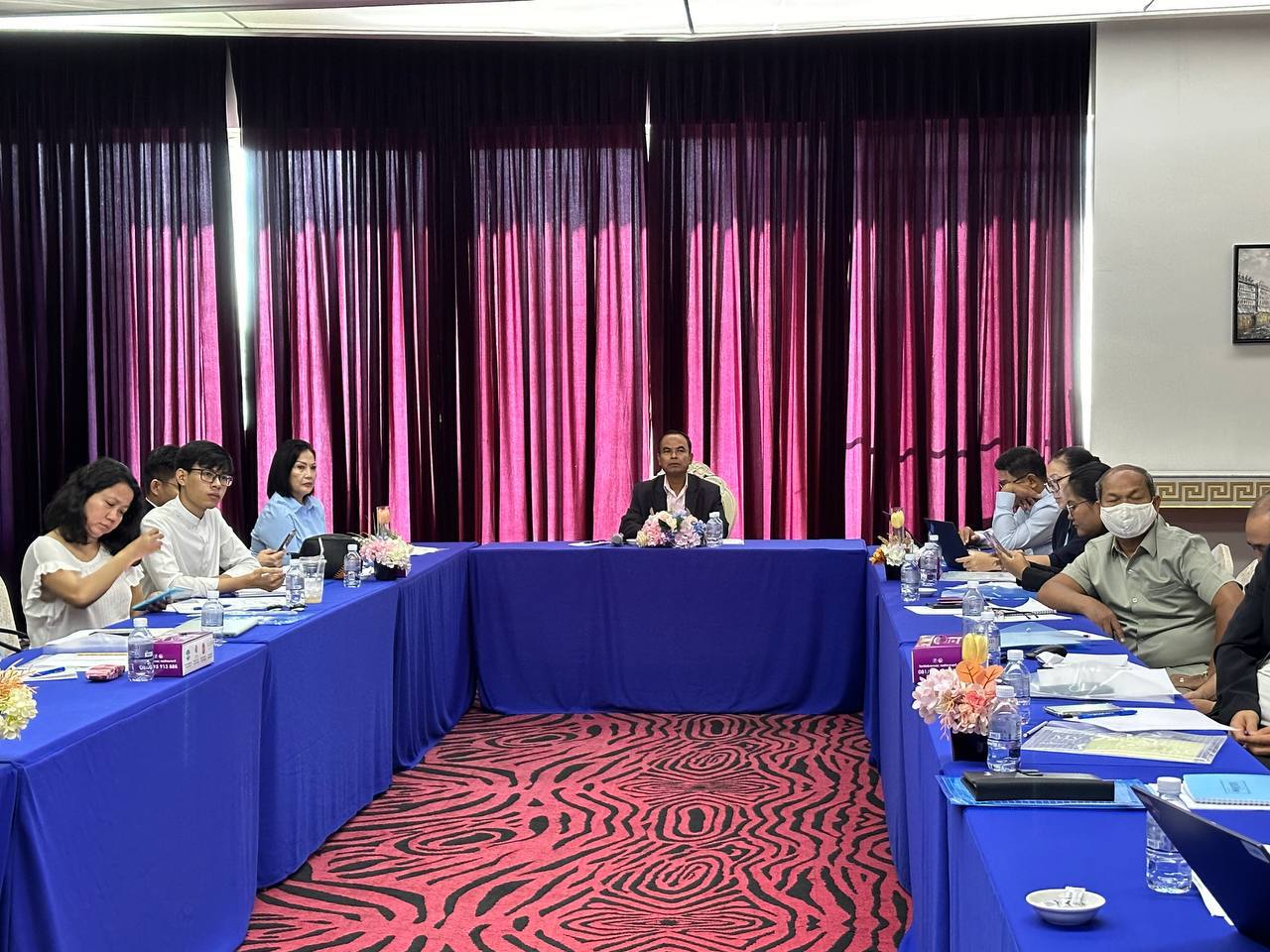 H.E Sao Len, Undersecretary of State of the Ministry of Social Affairs, chaired the Inter-Ministerial Consultation Meeting