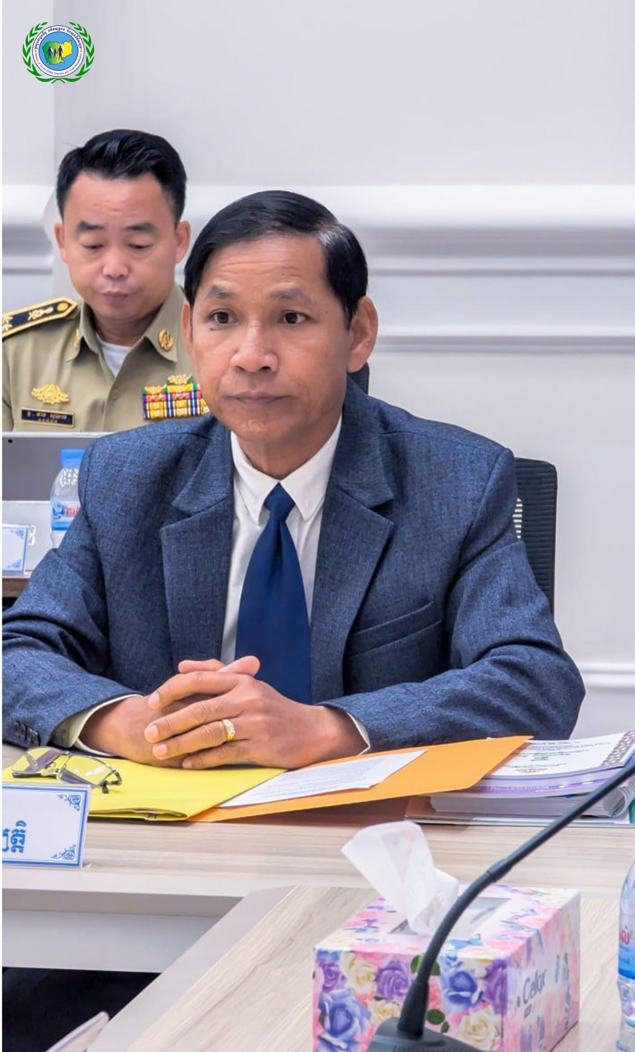 ឯកឧត្តម អ៊ុង សម្បត្តិ អញ្ជើញចូលរួមកិច្ចប្រជុំពិនិត្យ ផ្ទៀងផ្ទាត់ និងឯកភាពលើសូចនាករចំនួន៨ នៃផែនការយុទ្ធសាស្រ្តជាតិស្តីពិការភាព ២០២៤-២០២៨