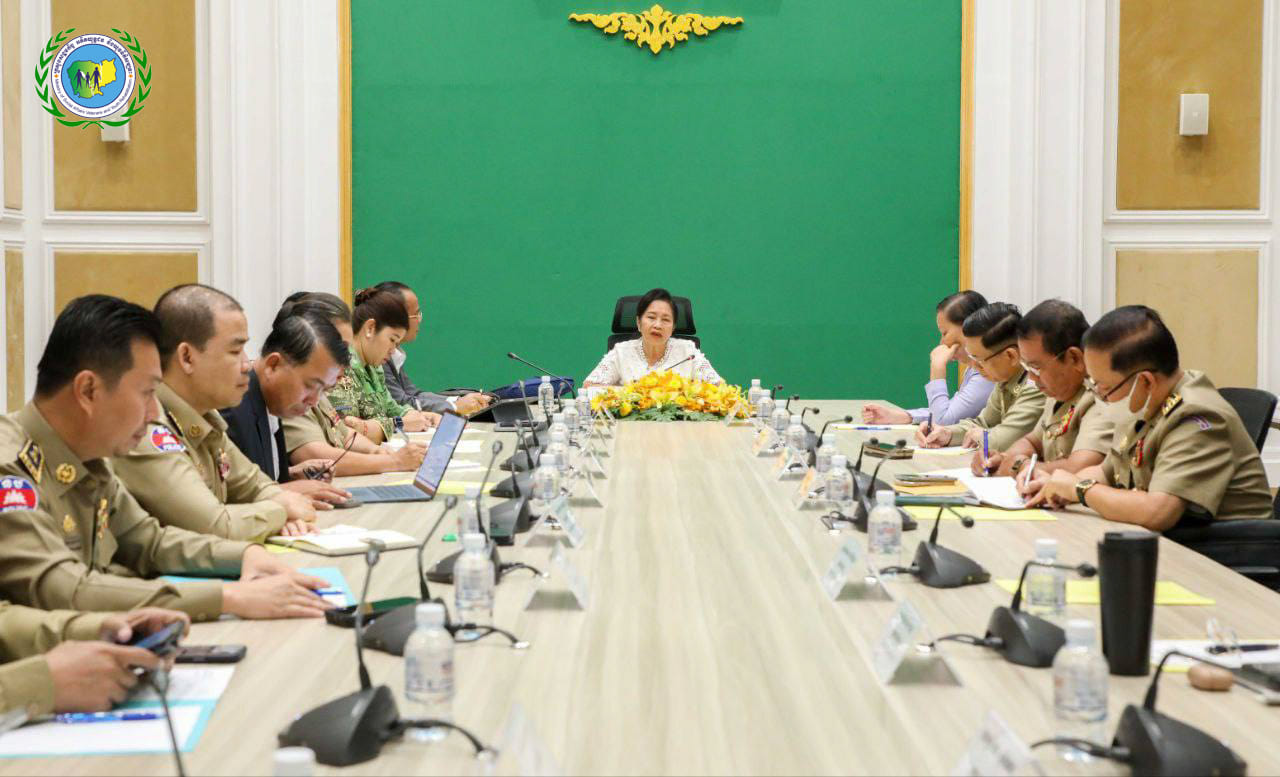 ឯកឧត្ដម ញ៉ឹក វណ្ណារ៉ា រដ្ឋលេខាធិការក្រសួងសង្គមកិច្ច អតីតយុទ្ធជន និងយុវនីតិសម្បទាបានចូលរួមកិច្ចប្រជុំត្រៀមរៀបចំ “ទិវាជាតិប្រឆាំងការជួញដូរមនុស្ស ១២ធ្នូ ឆ្នាំ២០២៤”