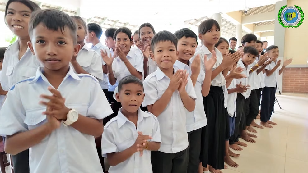 ពិធីទស្សនកិច្ចនៅមជ្ឈមណ្ឌលភូមិកុមារ SOS