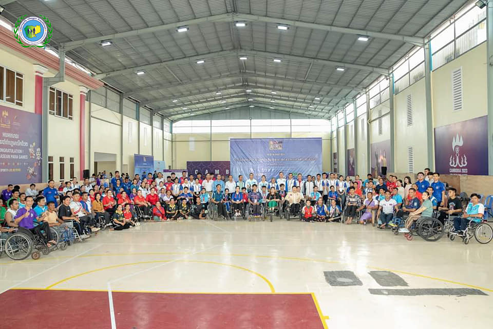 ឯកឧត្តម ជា សុមេធី និងលោកជំទាវ ជា ផល្គុន អញ្ជើញចូលរួមទស្សនា និងបំពាក់មេដាយ ជ័យលាភីជូនកីឡាករ កីឡាការិនី បូស្យា ក្នុងព្រឹត្តិការណ៍កីឡាជាតិជនពិការលើកទី២